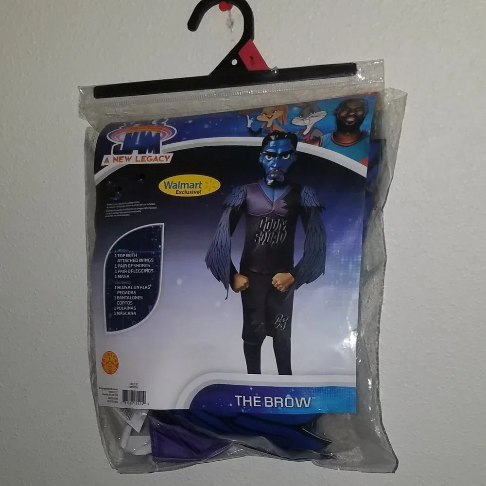 NEW The Brow Space Jam A New Legacy Boys Halloween Costume Small 4-6 Goon Squad
